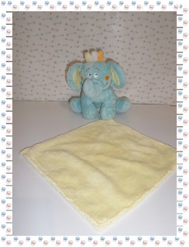 Doudou peluche eléphant - -,