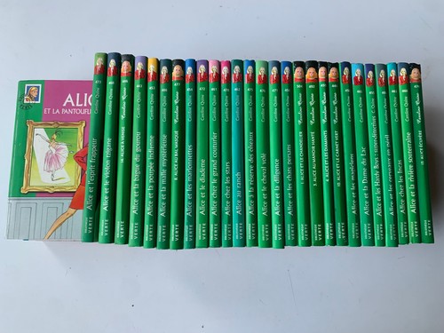 Lot livres série alice - série,