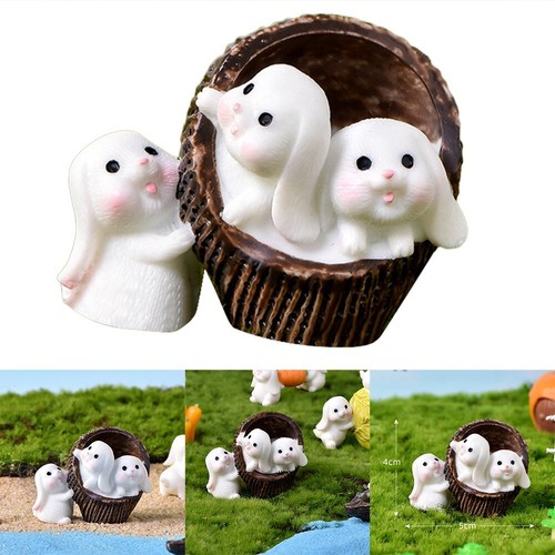 Jolie maison poupée lapin - poupée,