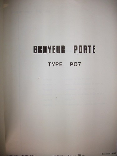 Someca broyeur porté - p07,