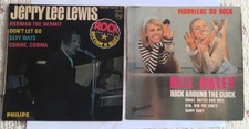 2 EP ROCK &ROLL BILL HALEY  JERRY LEE LEWIS