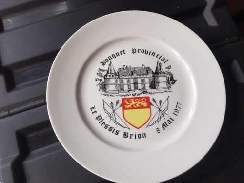 Assiette bouquet provincial - assiette, "