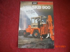 BROCHURE PUBLICITAIRE    TRACTO PELLES  SCHAEFF  SKB  900  / 902    FR