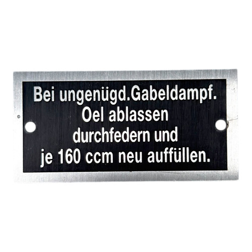 Panneau type désignation fork - désignation,