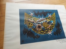 Affiche lithographiée signée