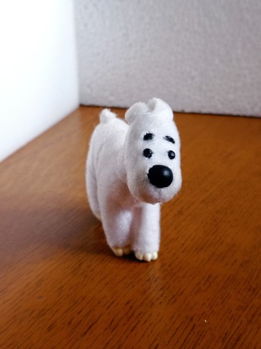 Figurine milou tyco - figurine,