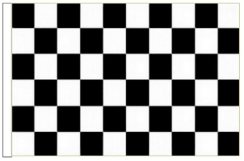 Drapeau courtoisie noir et - de,