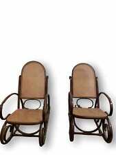PAIRE DE FAUTEUIL BASCULE