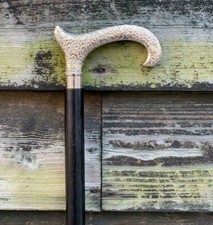 Ancienne canne à pied