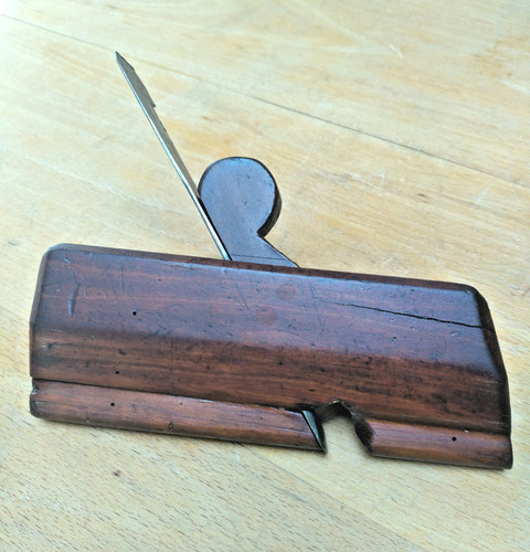 Rabot rainurer acajou - à,