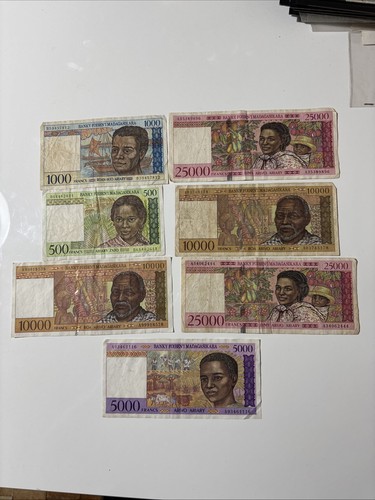 Ancien billets banque du - de,