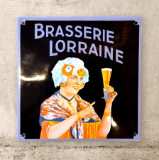 Plaque émaillée Brasserie de