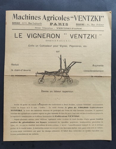 Vigneron ventzki vignes - vigneron,