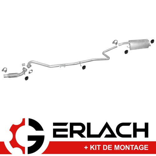 Echappement silencieux pour