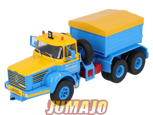 Ber84 camions hachette - ber84, 1/43