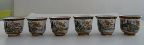Petites tasses japon satsuma - tasses,