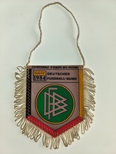 Fanion Vintage Foot Coupe d'Europe 1984 Pays Qualifié Allemagne 