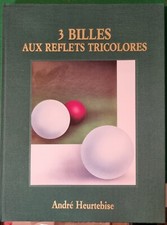 Livre d' Amateur de Billards français 3 billes au reflets tricolores HEURTEBISE