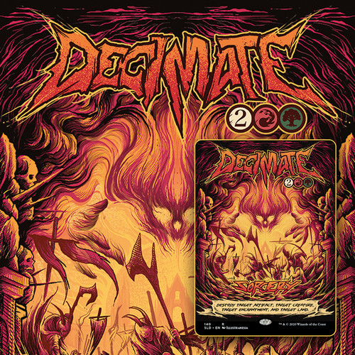 Preorder decimate mtg secret - mtg,