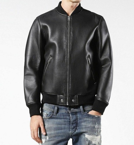 Blouson motard bombardier - de,