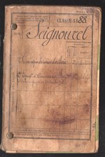 livret militaire classe 1888 (avec le fascicule de mobilsation)  (P45291)