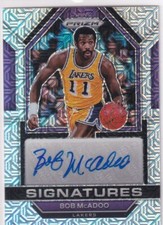 2022-23 Panini Prizm NBA N° SIG-BMC Bob McAdoo Auto Mojo Prizm 7/25