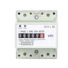 Wattmètre numérique 230V 5A compteur d'énergie de courant pour installation r