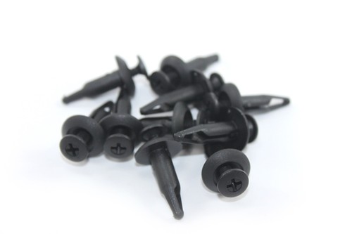 10x clips tête fourche - tête,