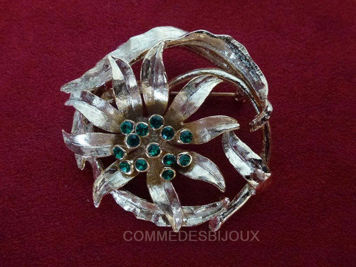 Broche vintage fleur - vintage, soleil