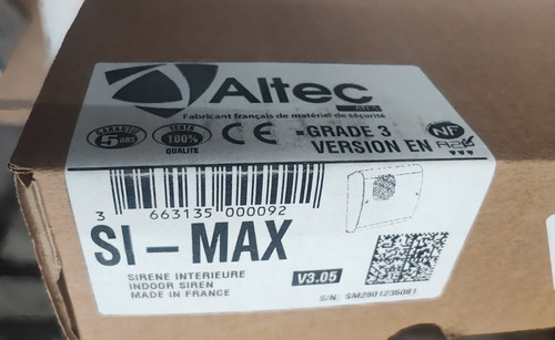 Altec max sirène - altec, si-max