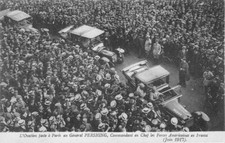 L'Ovation Causée À Paris Au Général Pershing, Commandant Chef Des Troupes