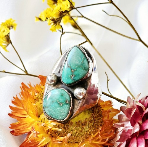 Bague navajo old pain argent - old,