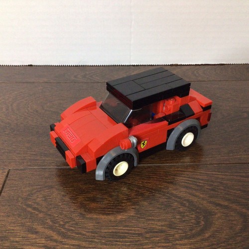 Lego red ferrari f430 sports - lego,