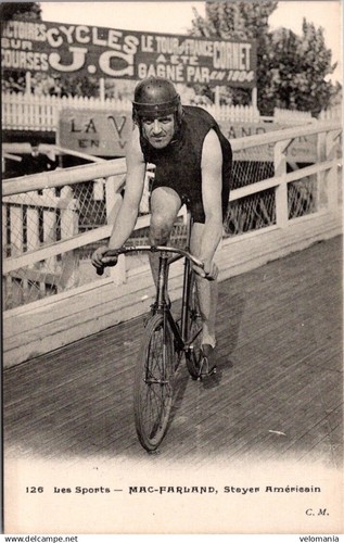 S18116 cpa cyclisme - cyclisme, mac