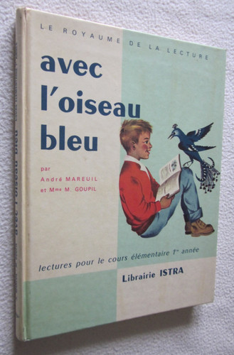 Scolaire avec oiseau bleu - avec, l'oiseau