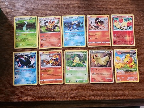 Lot cartes pokemon starters - 46,