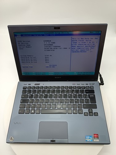 Sony vaio vpc sb4n9e - sony, i3-2350m