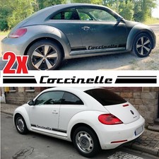 2 Bandes Bas de caisse Coccinelle pour New Beetle Autocollants Stickers HERBIE..