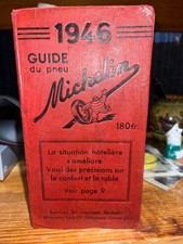 guide rouge michelin 1946. Très bon etat. Voir photos.