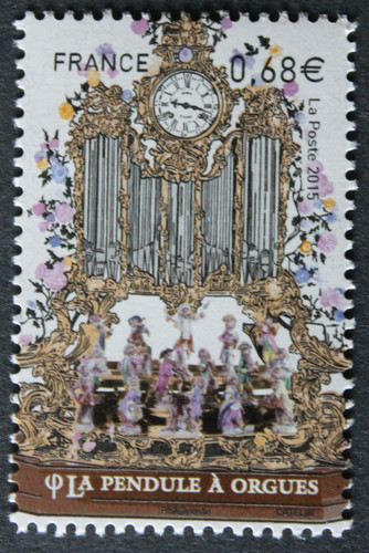 Timbre france la pendule - timbre,