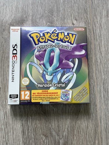 Pokemon version cristal 3ds - pokemon,