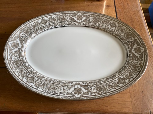 Plat ovale porcelaine - en,