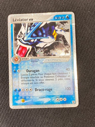 Carte pokémon leviator - carte, ex