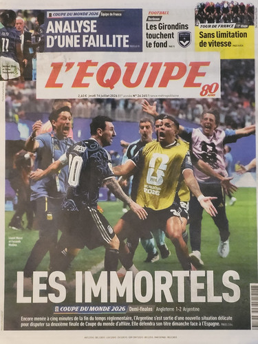 équipe juillet - 16,