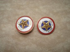 2 Insignes DE LA SALLE  Cocarde Tricolore 