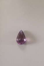 AMÉTHYSTE taille Poire à sertir Gemme INDE Pierre fine semi précieuse 7,15 carat