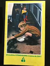 Catalogue Pingouin n°6; 25 modèles années 70