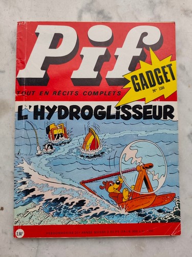 Pif gadget 156 hydroglisseur - pif,