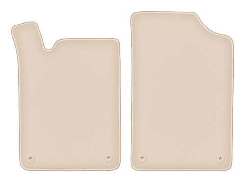 Tapis avant velours beige - , pour