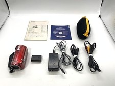 Caméscope numérique Sony DCR-SX41 rouge Handycam zoom optique 60x 8 Go avec...